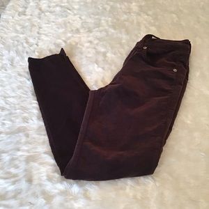 Rag and bone corduroy jeans skinny size 25